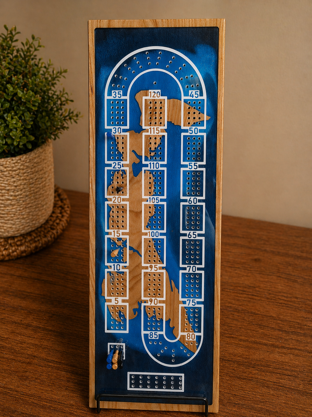 Cribbage Board - Prince Edward Island (P.E.I)