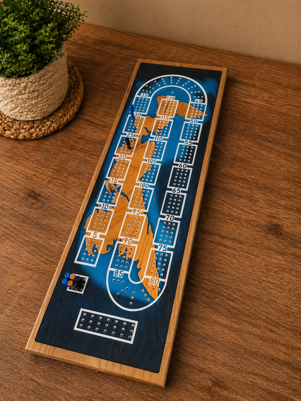 Cribbage Board - Prince Edward Island (P.E.I)