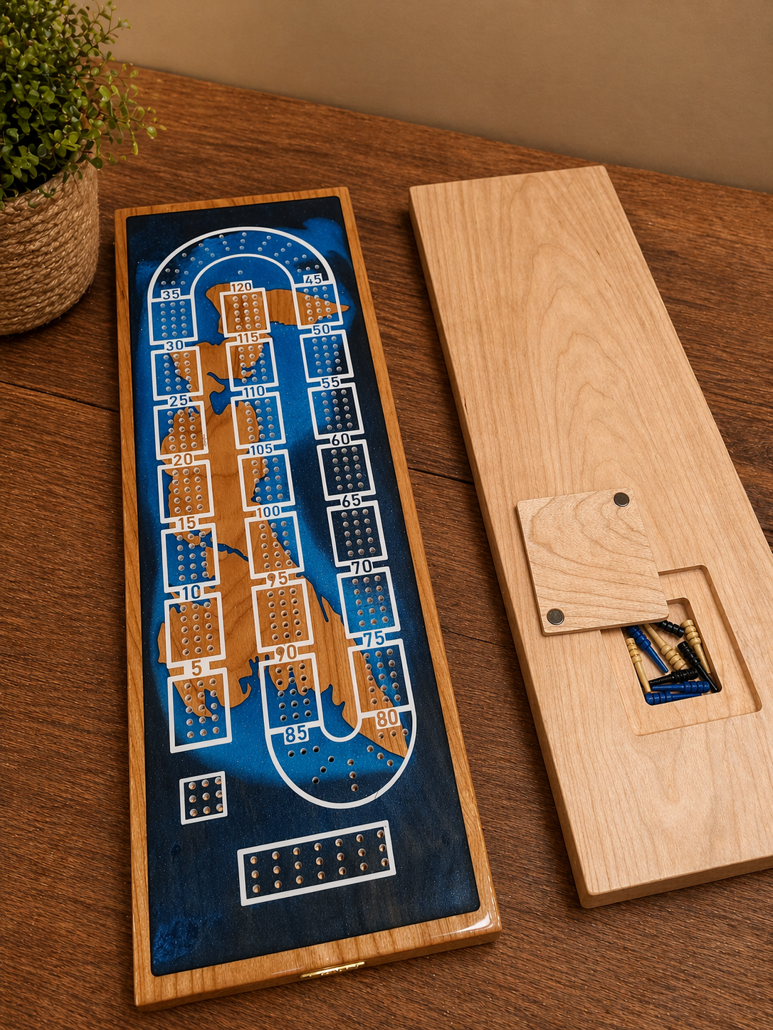 Cribbage Board - Prince Edward Island (P.E.I)